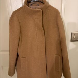 J. Crew Classic Camel City Coat